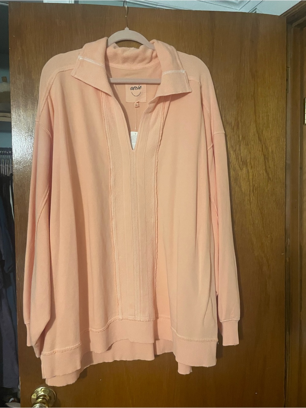 Aerie Peach Pullover Sweatshirt